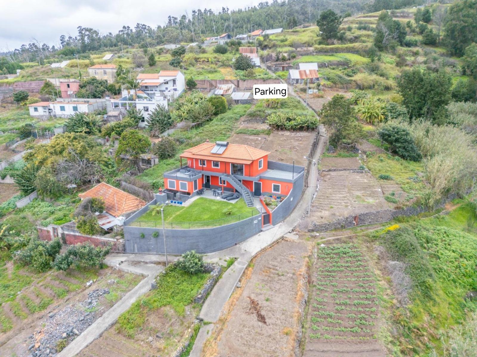 Vila Casa Dos Avos Domingos & Matilde Estreito Da Calheta Exteriér fotografie